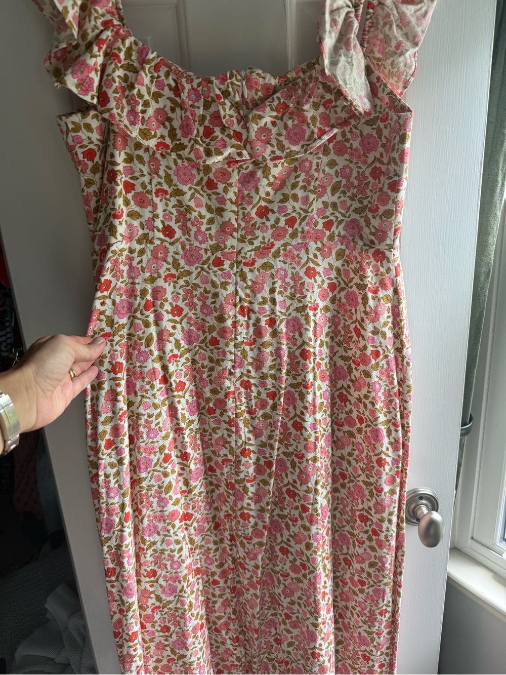 OPT - Floral Ruffle Dress - Picture 4 of 5